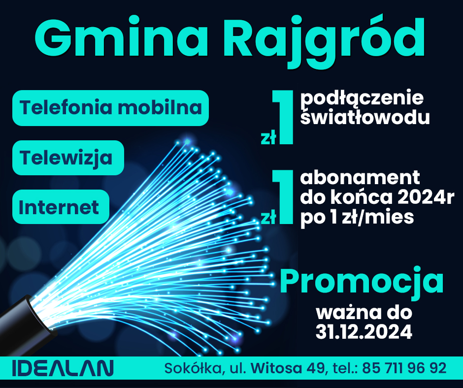 Idealan Rajgród Internet