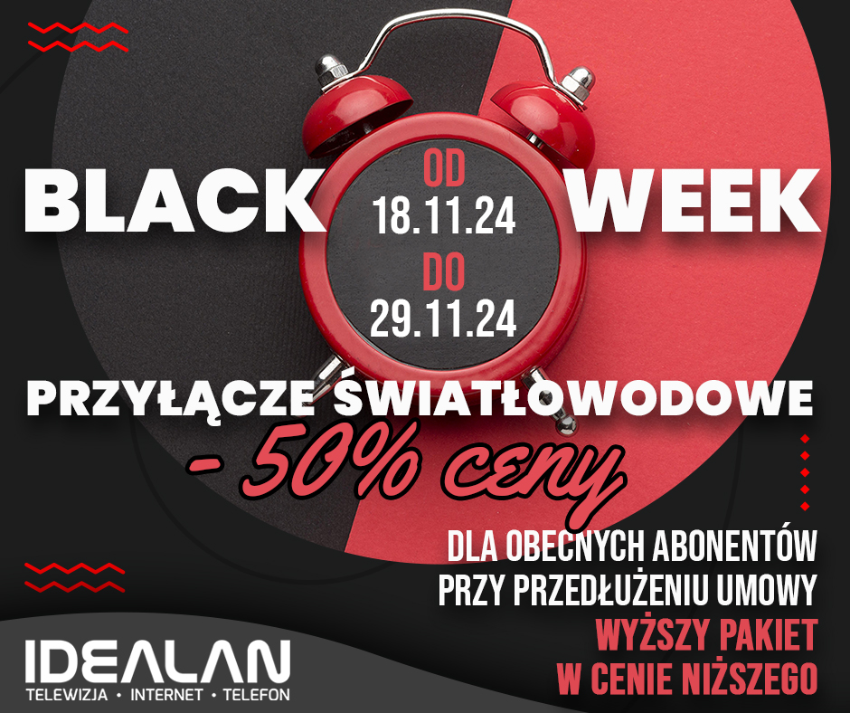 BLACK WEEK Idealan